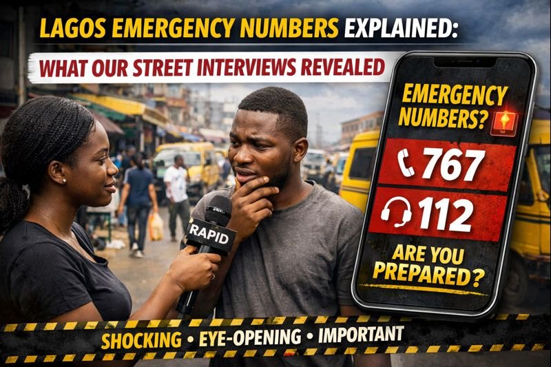 Do Lagosians Know the Emergency Number? Why Seconds Matter in an Emergency