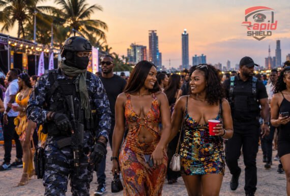 Security escort service Lagos Nigeria Detty December
